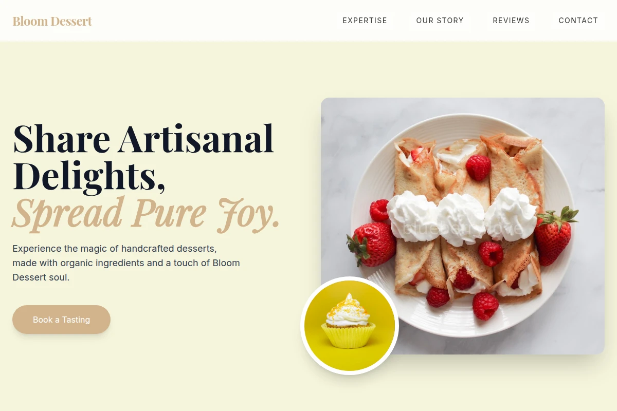 Bloom Dessert